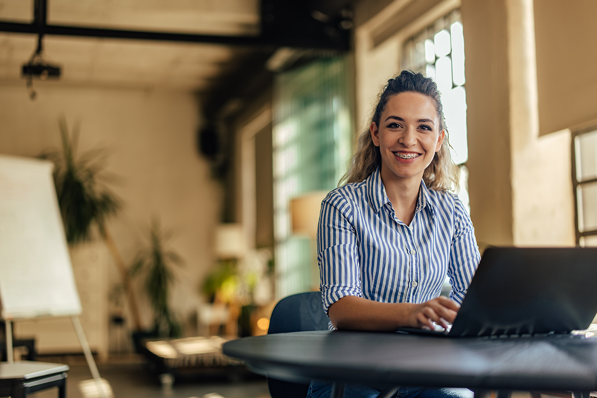 Business team using secure password and document management